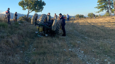 Muğla’da traktör kazası: 1 ölü!