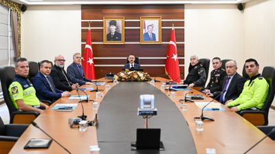 İlhami Aktaş, Karayolu Trafik Güvenliği Eylem Planı toplantısına katıldı