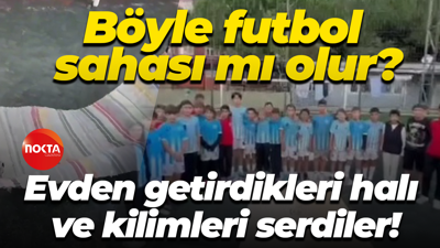 Yavuzspor’dan akıl almaz tepki! Bakıma muhtaç tesislerine evden getirdikleri halı ve kilimleri serdiler!