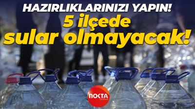 İSU duyurdu: Kocaeli'de 5 ilçede su kesintisi yaşanacak!