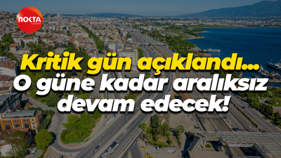 Kocaeli için kritik gün cumartesi günü olacak! O güne kadar aralıksız devam edecek