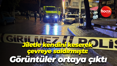 Jiletle kendini keserek çevreye saldırmıştı: Ölmeden önceki son görüntüleri ortaya çıktı