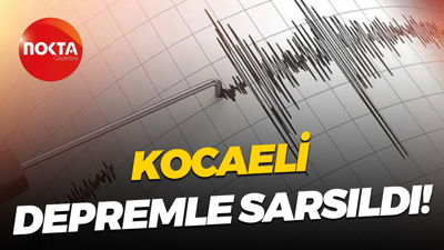 Kütahya'da deprem! Kocaeli'de hissedildi