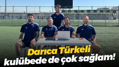 Darıca Türkeli, kulübede de çok sağlam!