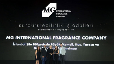 MG International Fragrance Company, Türkiye’nin “Sürdürülebilirlik Oscarı”nda Biyoçeşitlilik Ödülünü Kazandı