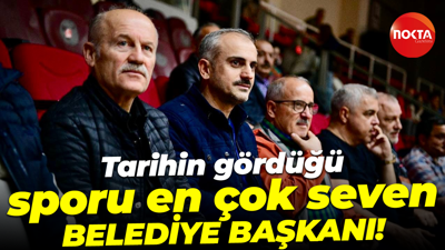 Tarihin gördüğü sporu en çok seven belediye başkanı!