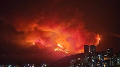 Orman yangını söndürmek için büyük seferberlik!
