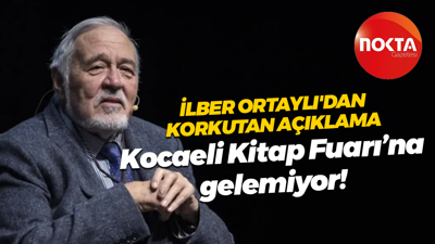 İlber Ortaylı'dan korkutan açıklama; Kocaeli Kitap Fuarı’na gelemiyor!