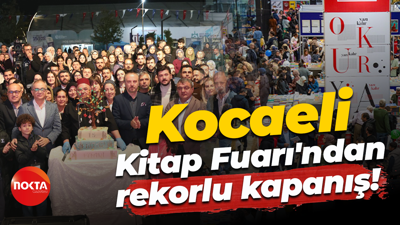Kocaeli Kitap Fuarı'ndan rekorlu kapanış!