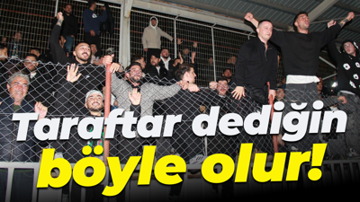 Taraftar dediğin böyle olur!