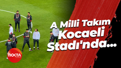 A Milli Takım Kocaeli Stadı'nda...