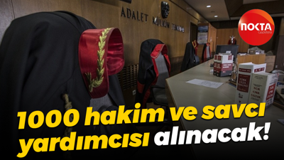 1000 hakim ve savcı yardımcısı alınacak!