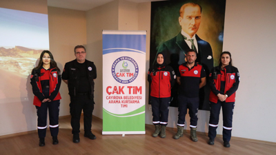 Çayırova Belediyesi Arama Kurtarma Timi'nden doğal afet eğitimi!
