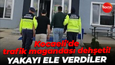 Kocaeli'de trafik magandası dehşeti!