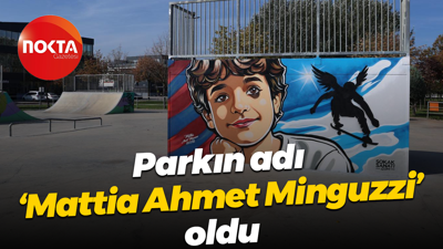 Gölcük’teki parkın adı “Mattia Ahmet Minguzzi” oldu