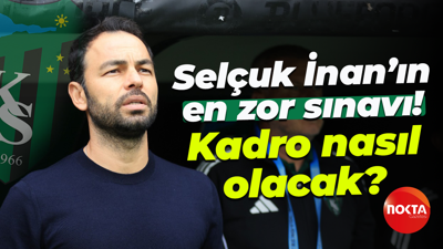Selçuk İnan’ın en zor sınavı! Kadro nasıl olacak?