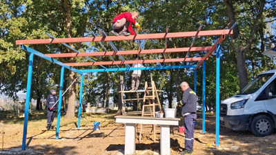 İzmit Belediyesi'nden köye sundurma