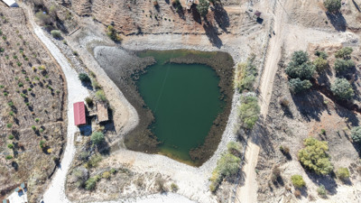 Kuraklık etkili oldu, göletlerde su kritik seviyede!