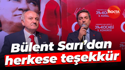 Bülent Sarı’dan herkese teşekkür