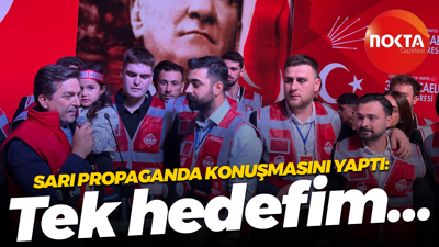 Bülent Sarı propaganda konuşmasını yaptı: Tek hedefim…