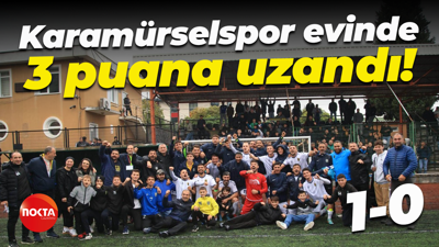 Karamürselspor evinde 3 puana uzandı! “1-0”