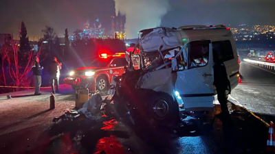 TIR'a arkadan çarptı, can pazarı yaşandı! 1 kişi hayatını kaybetti