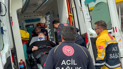 Samsun'da panik anları: Yaralılar var!