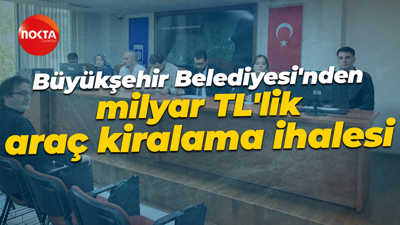 Kocaeli Büyükşehir Belediyesi'nden milyar TL'lik araç kiralama ihalesi