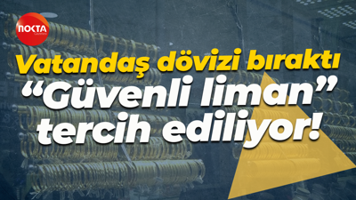 Vatandaş dövizi bıraktı... "Güvenli liman" tercih ediliyor!