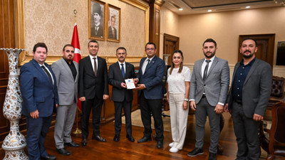 İnşaat Mühendisleri Odası Kocaeli Şubesi, İlhami Aktaş'ı ziyaret etti