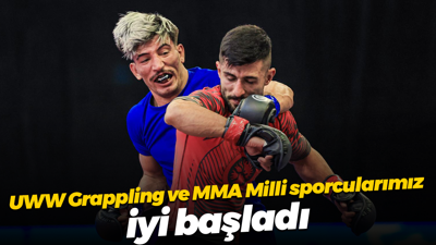 UWW Grappling ve MMA Milli sporcularımız iyi başladı