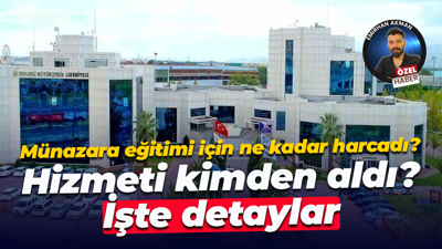 Kocaeli Büyükşehir münazara eğitimi için ne kadar harcadı? Eğitimi kim verdi?