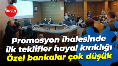 Promosyon ihalesinde ilk teklifler hayal kırıklığı... Özel bankalar çok düşük