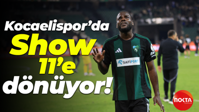 Kocaelispor’da Show 11’e dönüyor!