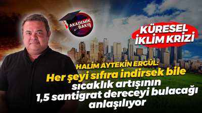 Halim Aytekin Ergül: Öngörülerin büyük kısmıyla bugün yüzleşiyoruz