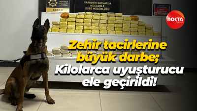 Kocaeli polisinden zehir tacirlerine büyük darbe; Kilolarca uyuşturucu ele geçirildi!