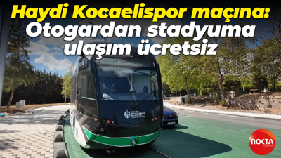 Haydi Kocaelispor maçına: Otogardan stadyuma ulaşım ücretsiz