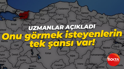 Uzmanlar açıkladı! Kocaelililerin tek bir şansı var
