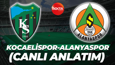 Kocaelispor, Alanyaspor’u 2-0 mağlup etti