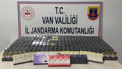 Van’da kaçak sigara operasyonu!