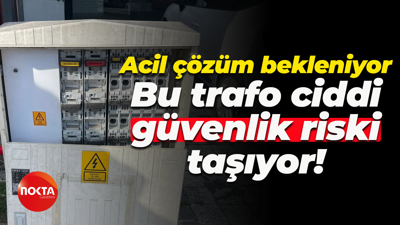 Acil çözüm bekleniyor... Bu trafo ciddi güvenlik riski taşıyor!