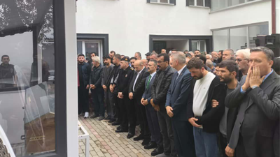 İlhami Aktaş, Nihat Aytaç’ın cenaze namazına katıldı