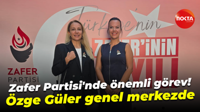 Zafer Partisi'nde önemli görev! Özge Güler genel merkezde