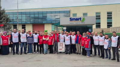 Lastik İş Gebze’den Smart Solar işçilerine destek ziyareti