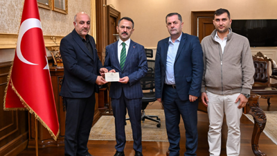 Yesevi Hareketi Derneği’nden İlhami Aktaş'a ziyaret