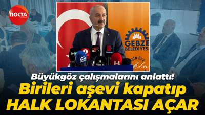 Zinnur Büyükgöz çalışmalarını anlattı! Birileri aşevi kapatıp Halk lokantası açar