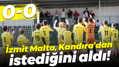 İzmit Malta, Kandıra’dan istediğini aldı! “0-0”