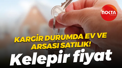 Kargir durumdaki ev ve bulunduğu arsa icradan satılık! Kelepir fiyata