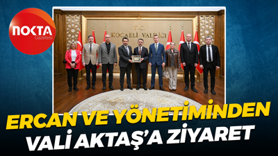 Gökhan Ercan ve yönetiminden Vali İlhami Aktaş ziyareti