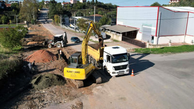 Hoca Ahmet Yesevi Caddesi’nde asfalt serimi tamamlandı